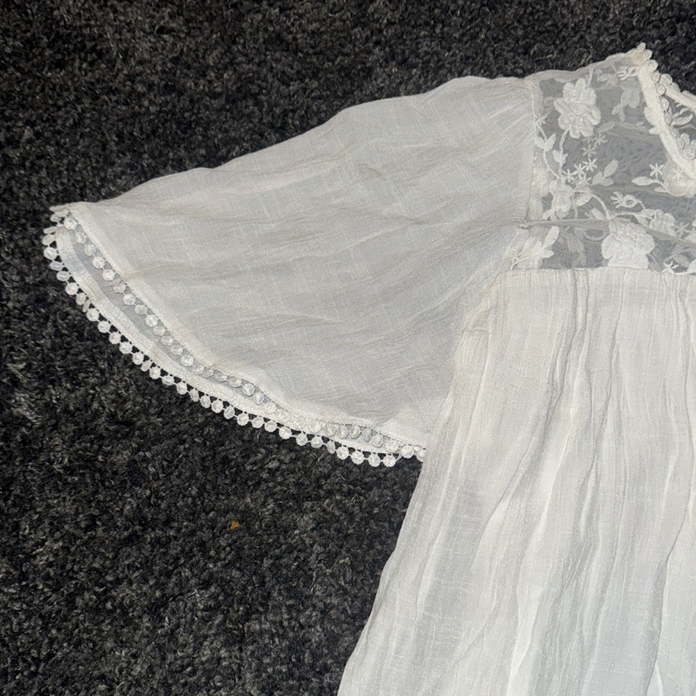 White Just Found Size 2X Dress - Picture 5 of 7